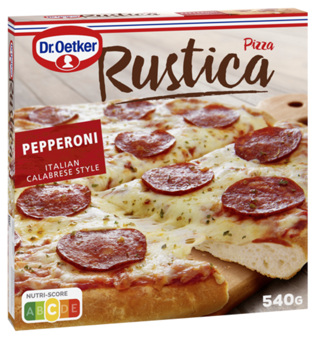 Dr. Oetker Rustica Pepperoni 540 g