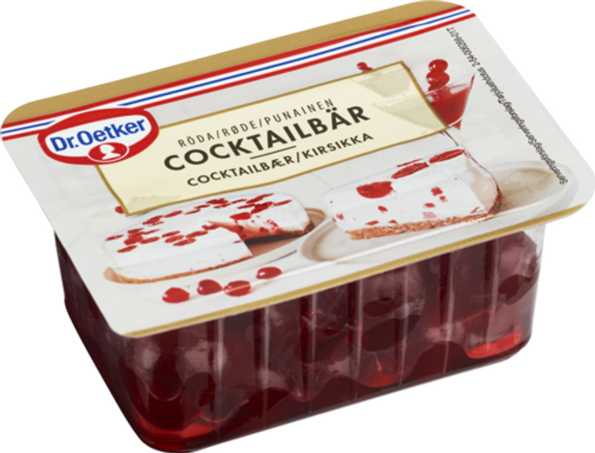 Dr. Oetker Røde Cocktailbær