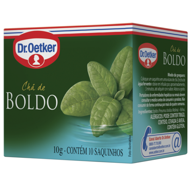 Dr. Oetker Chá de Boldo - 10 sachês
