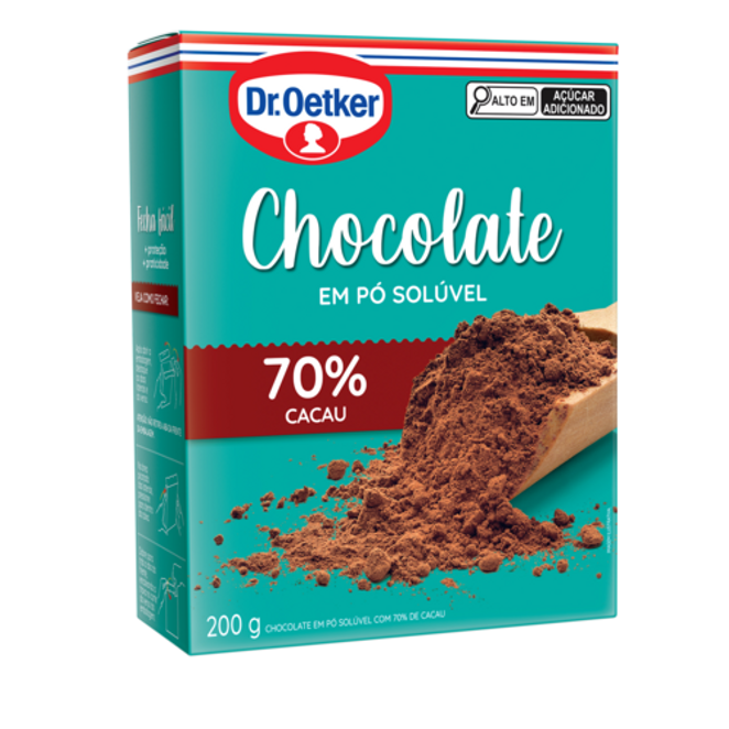 Dr. Oetker Chocolate em Pó 70% Cacau