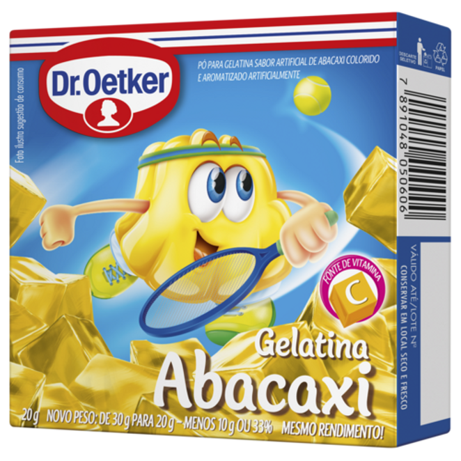 Dr. Oetker Gelatina Abacaxi