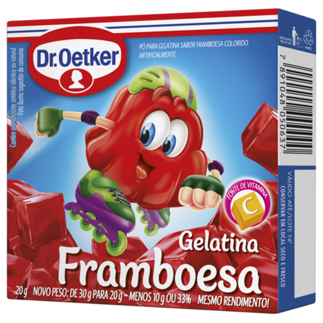 Dr. Oetker Gelatina Framboesa