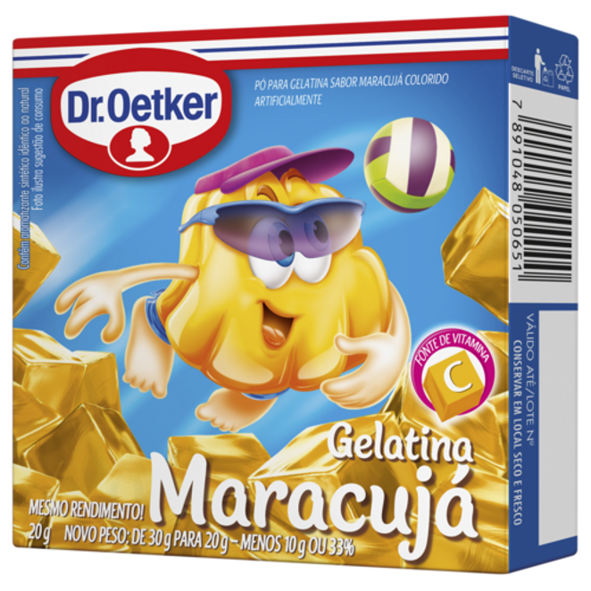 Dr. Oetker Gelatina Maracujá