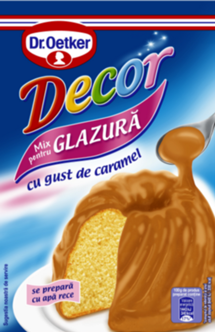 Dr. Oetker Praf pentru glazură cu gust de caramel