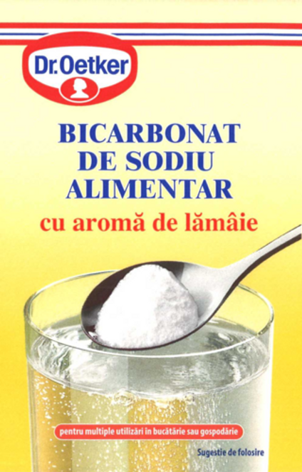 Dr. Oetker Bicarbonat de sodiu cu lămâie