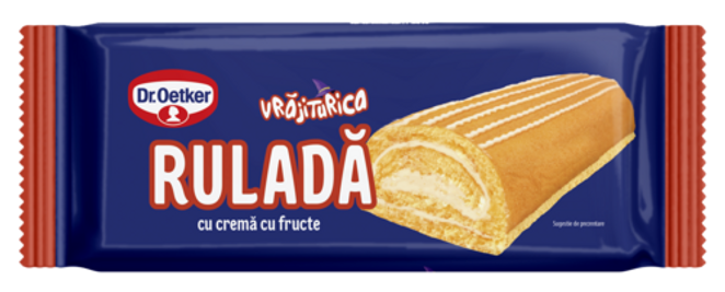 Dr. Oetker Vrăjiturică ruladă fructe