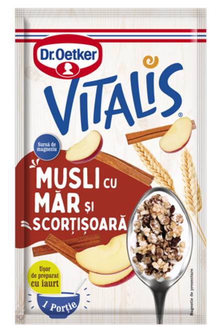 Dr. Oetker Musli cu Măr și Scorțișoară