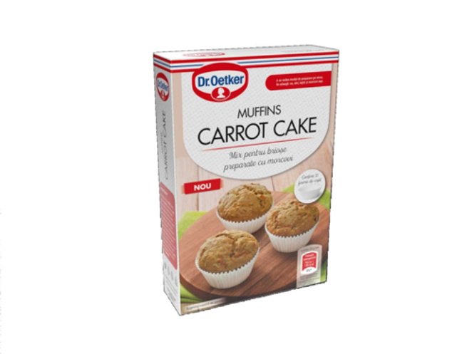 Dr. Oetker Muffins Carrot Cake