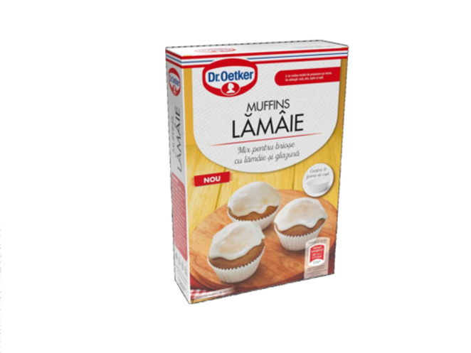 Dr. Oetker Muffins cu Lămâie