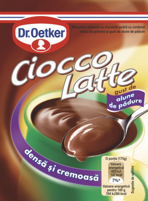 Dr. Oetker Ciocco latte alune de pădure