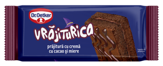 Dr. Oetker Vrăjiturică prăjitură cacao și miere