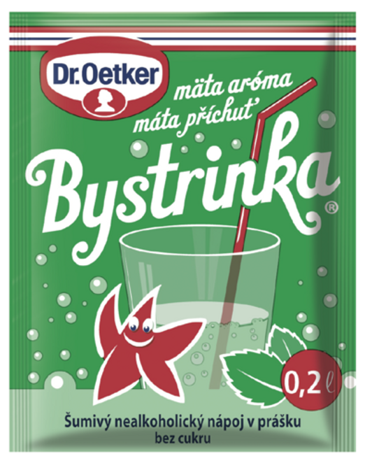 Dr. Oetker Bystrinka mäta aróma