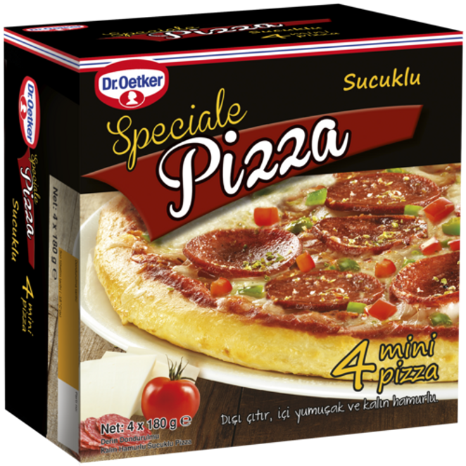 Dr. Oetker Pizza Speciale 4'lü Mini