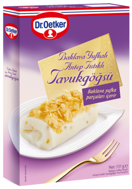 Dr. Oetker Baklava Yufkalı Antep Fıstıklı Tavukgöğsü