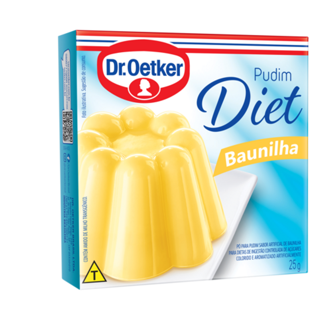 Dr. Oetker Pudim Diet Baunilha
