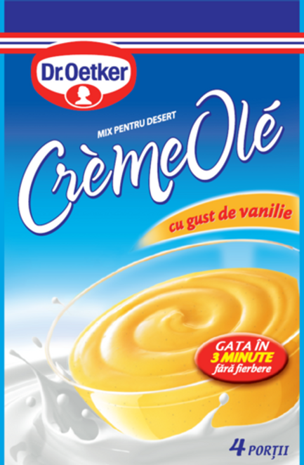 Dr. Oetker Crème Olé cu gust de vanilie