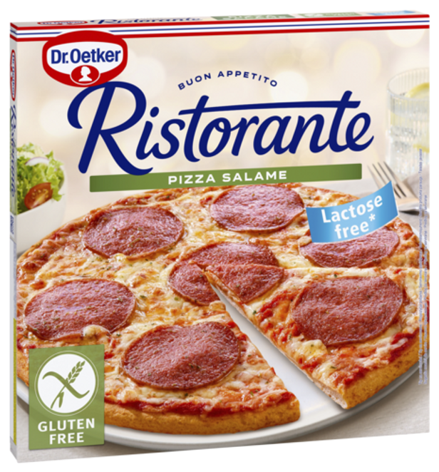 Dr. Oetker Безглутенова Пица Ристоранте Салам