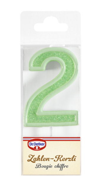 Dr. Oetker Zahlen-Kerzli 2
