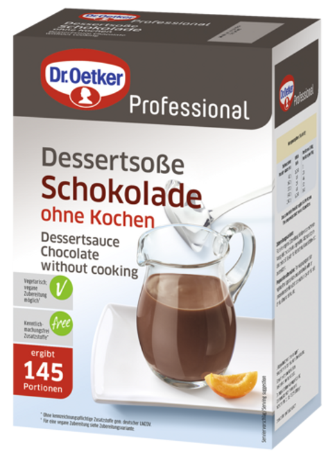 Dr. Oetker Dessertsoße Schokolade ohne Kochen 1 kg