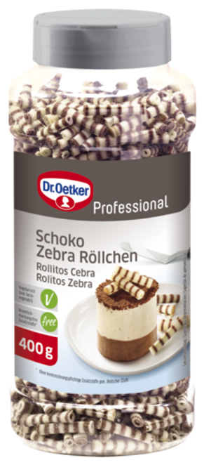 Dr. Oetker Schoko-Zebra-Röllchen 400 g