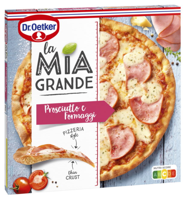 Dr. Oetker La Mia Grande Prosciutto e Formaggi 400 g