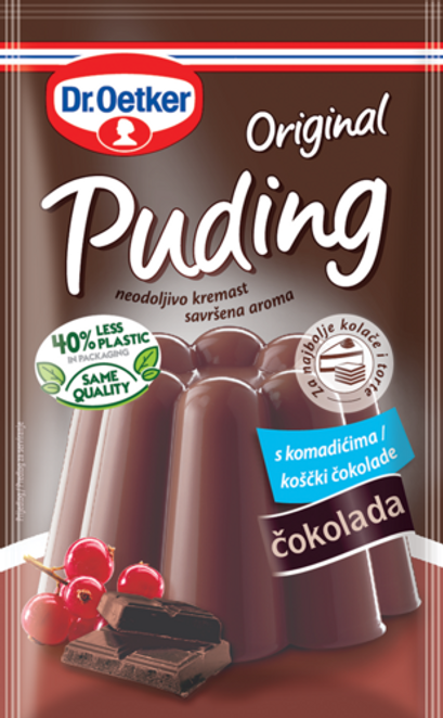 Dr. Oetker Original puding s koščki čokolade
