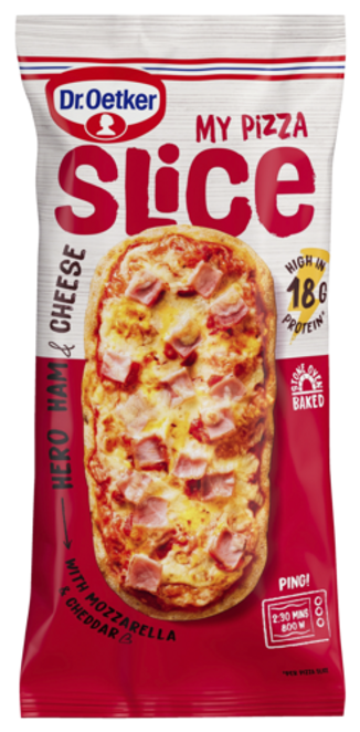 Dr. Oetker My Pizza Slice Hero Ham & Cheese