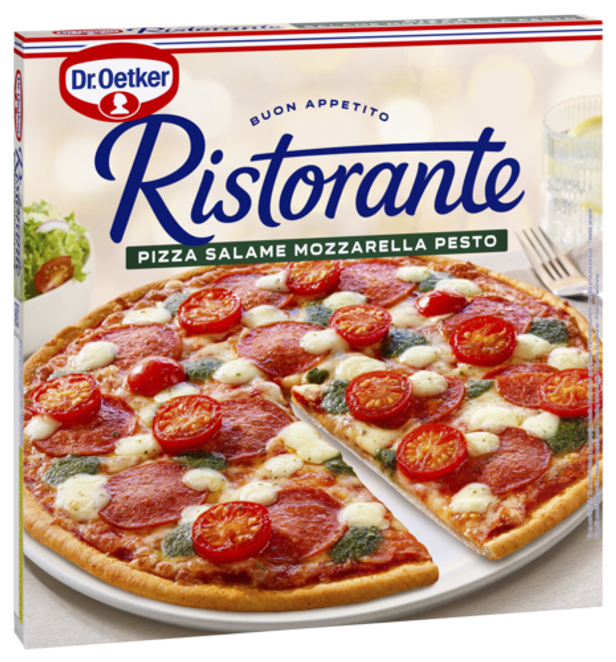 Dr. Oetker Ristorante Salame Mozzarella Pesto