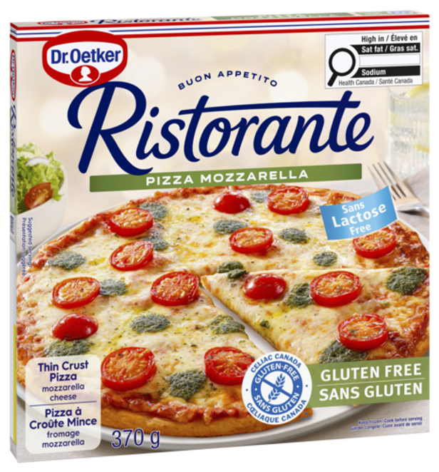 Dr. Oetker Ristorante Gluten Free Mozzarella Pizza