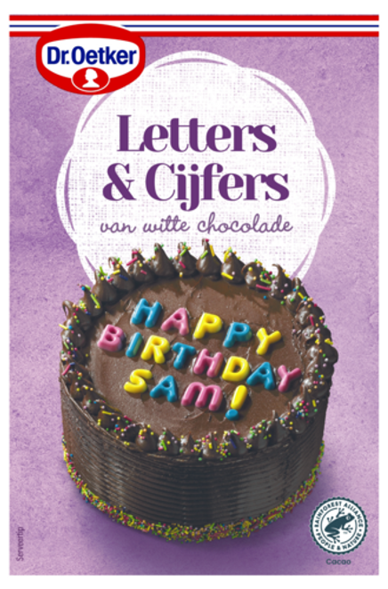 Dr. Oetker Letter & Cijfers