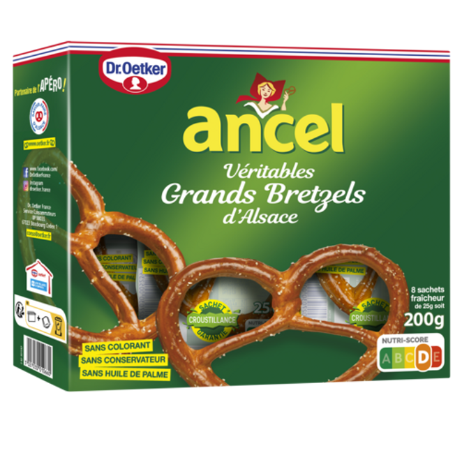 Dr. Oetker Véritables Grands Bretzels d’Alsace
