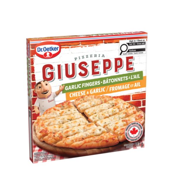 Dr. Oetker Giuseppe Batonnets A L'ail - Fromage Et Ail