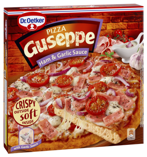 Dr. Oetker Guseppe su kumpiu ir česnakų užpilu