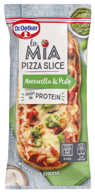 Dr. Oetker Пицети La Mia pizza slice Mоцарела и песто