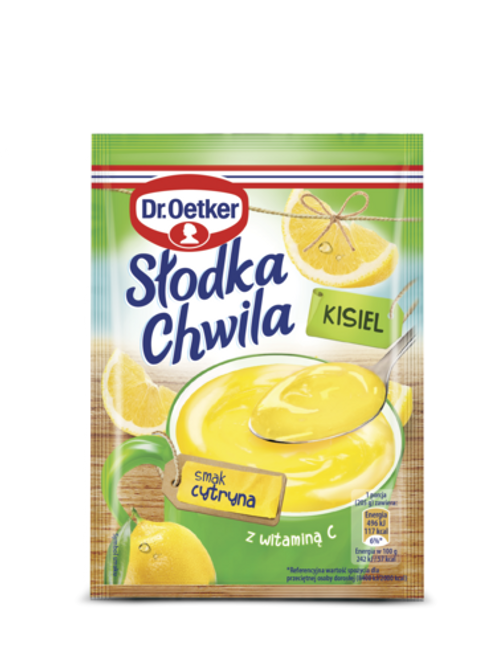 Dr. Oetker Słodka Chwila Kisiel smak cytryna