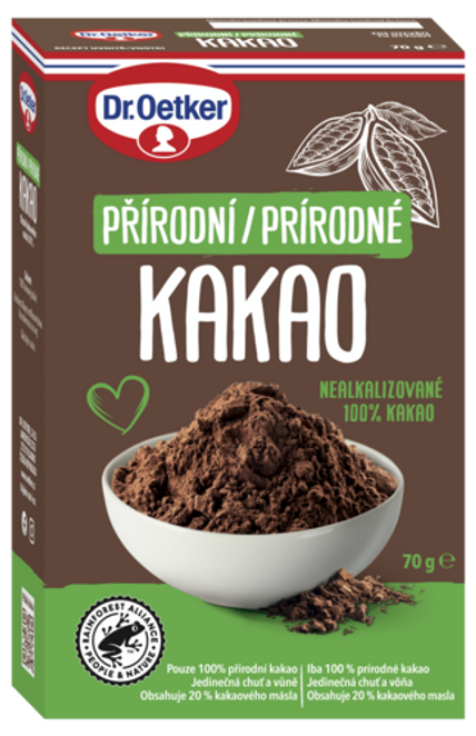 Dr. Oetker Prírodné kakao