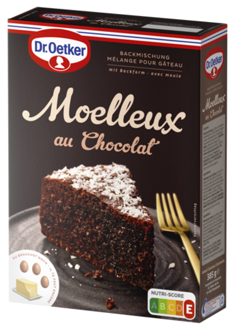 Dr. Oetker Moelleux au Chocolat Qualité Confiseur