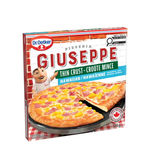 Dr. Oetker Giuseppe Pizzeria - Pizza hawaïenne à croûte mince