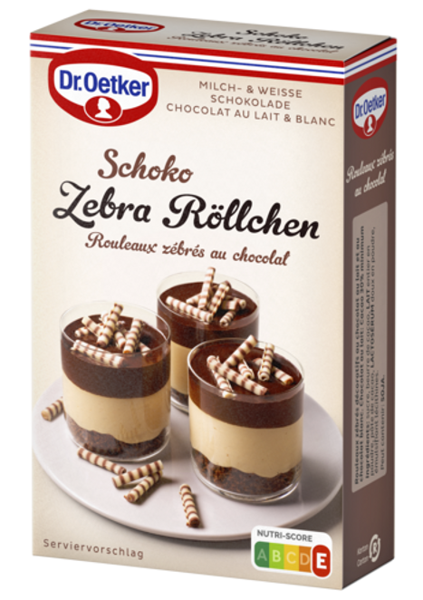 Dr. Oetker Schoko Zebra Röllchen