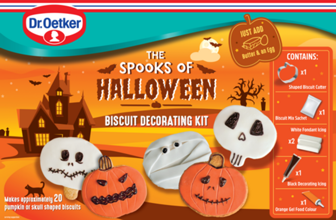 Dr. Oetker Halloween Biscuit Decorating Kit