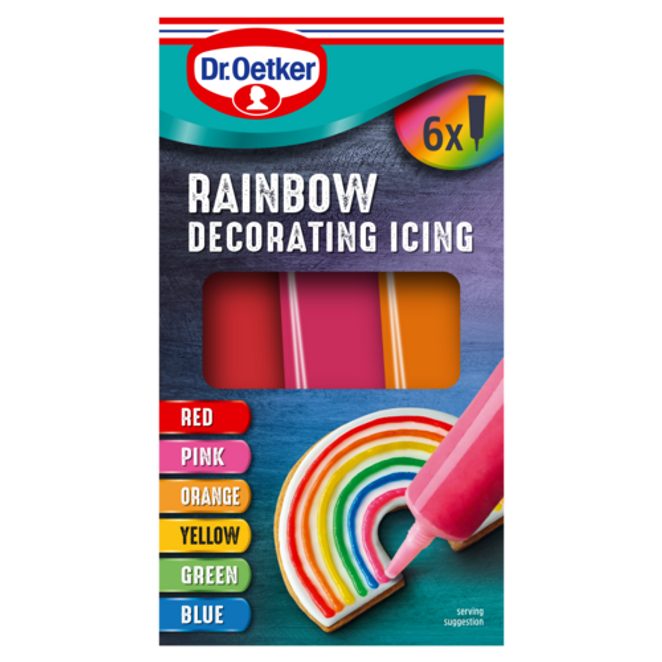 Dr. Oetker Rainbow Decorating Icing