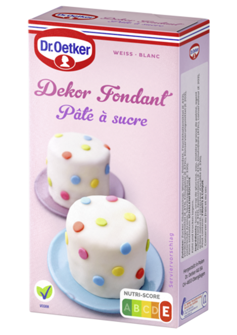 Dr. Oetker Pasta di zucchero bianca