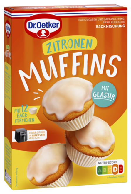 Dr. Oetker Zitronen Muffins