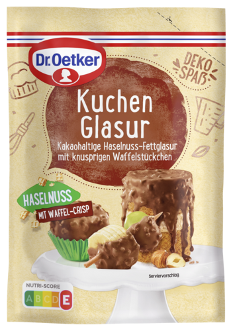 Dr. Oetker Kuchenglasur Haselnuss