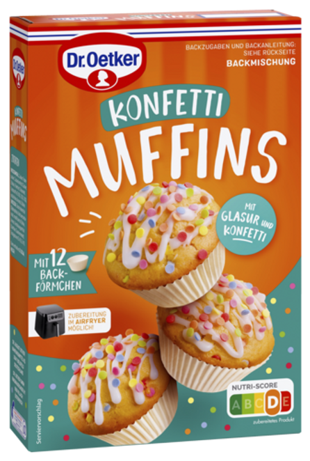 Dr. Oetker Konfetti Muffins