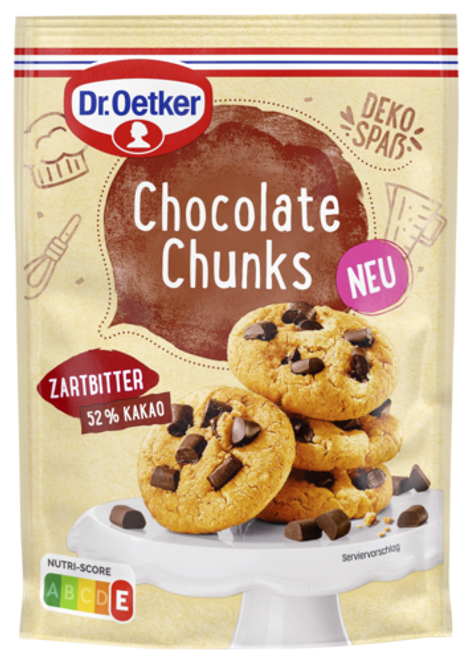 Dr. Oetker Chocolate Chunks Zartbitter