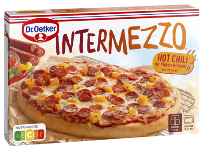 Dr. Oetker Intermezzo Hot Chili mit Pepperoni-Salami