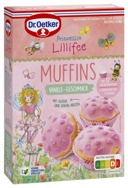 Dr. Oetker Prinzessin Lillifee Muffins