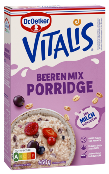 Dr. Oetker Vitalis zobena kaša sa šumskim voćem