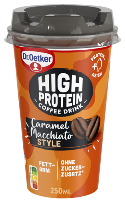 Dr. Oetker High Protein Coffee Drink - Caramel Macchiato Style